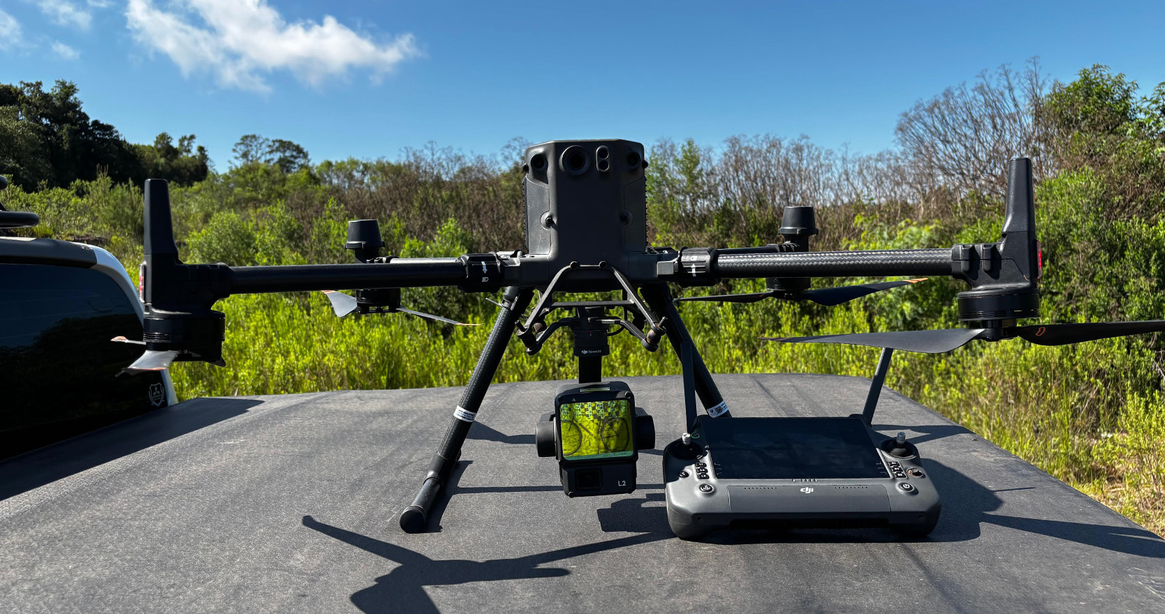 Levantamento aerofotogramétrico com LiDAR