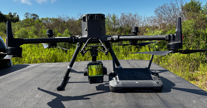 Levantamento aerofotogramétrico com LiDAR